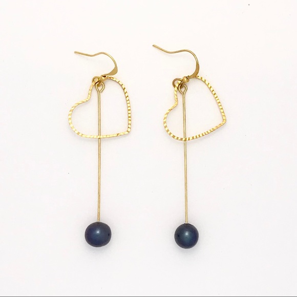 Tahitian Pearl Earrings - Picture 1 of 1